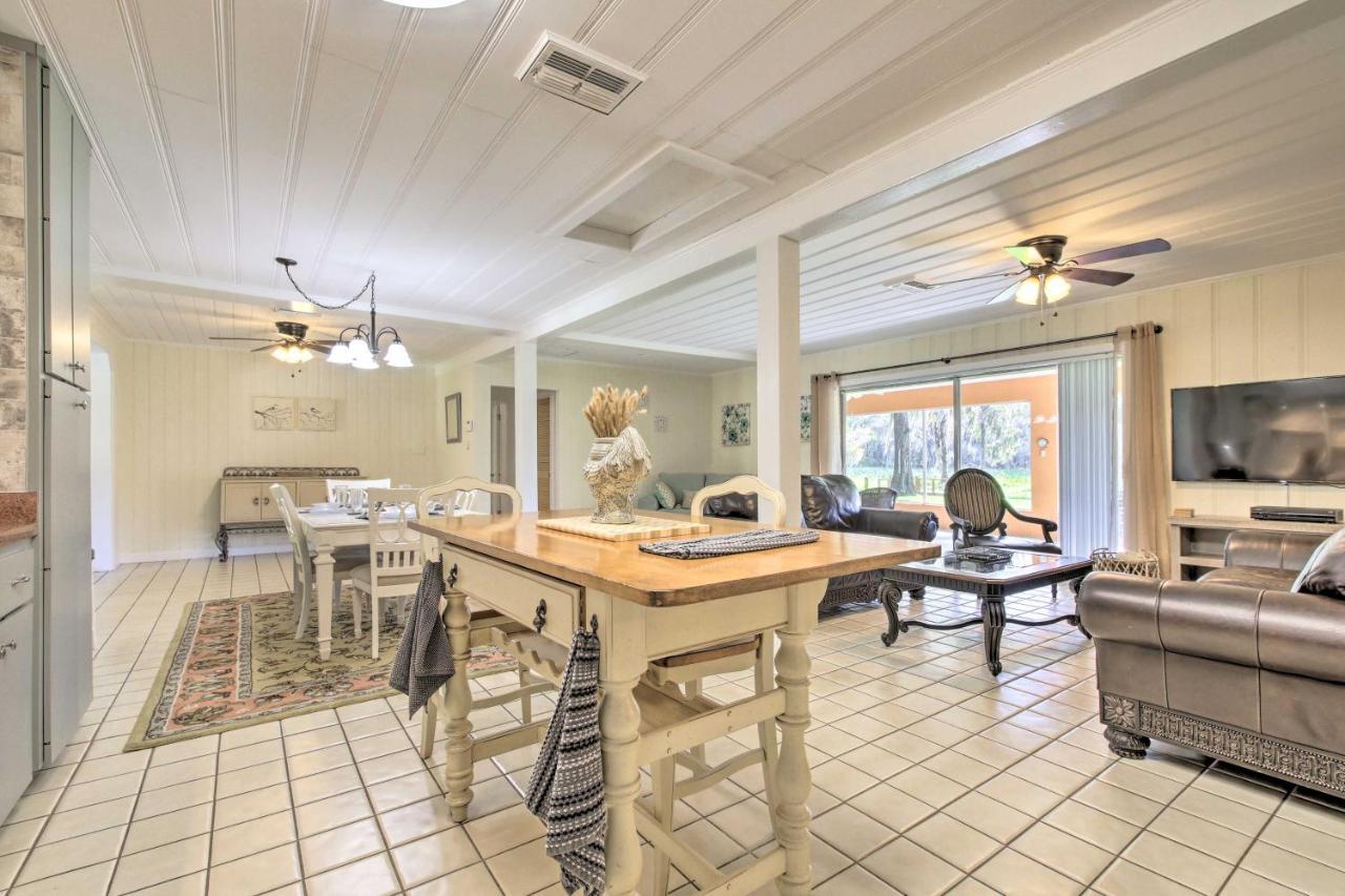 Rainbow River Oasis With Kayaks And Furnished Sunroom! Dunnellon Exteriör bild