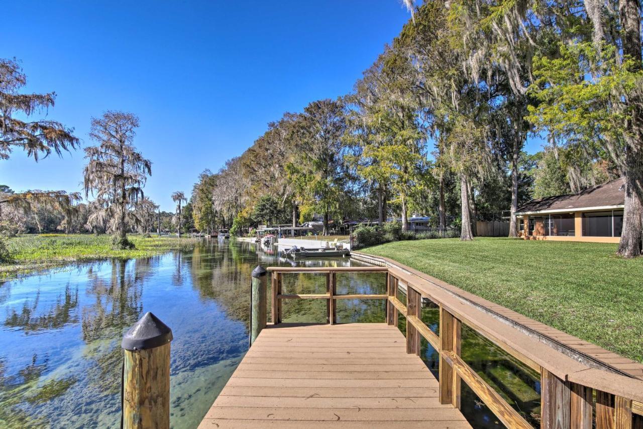 Rainbow River Oasis With Kayaks And Furnished Sunroom! Dunnellon Exteriör bild