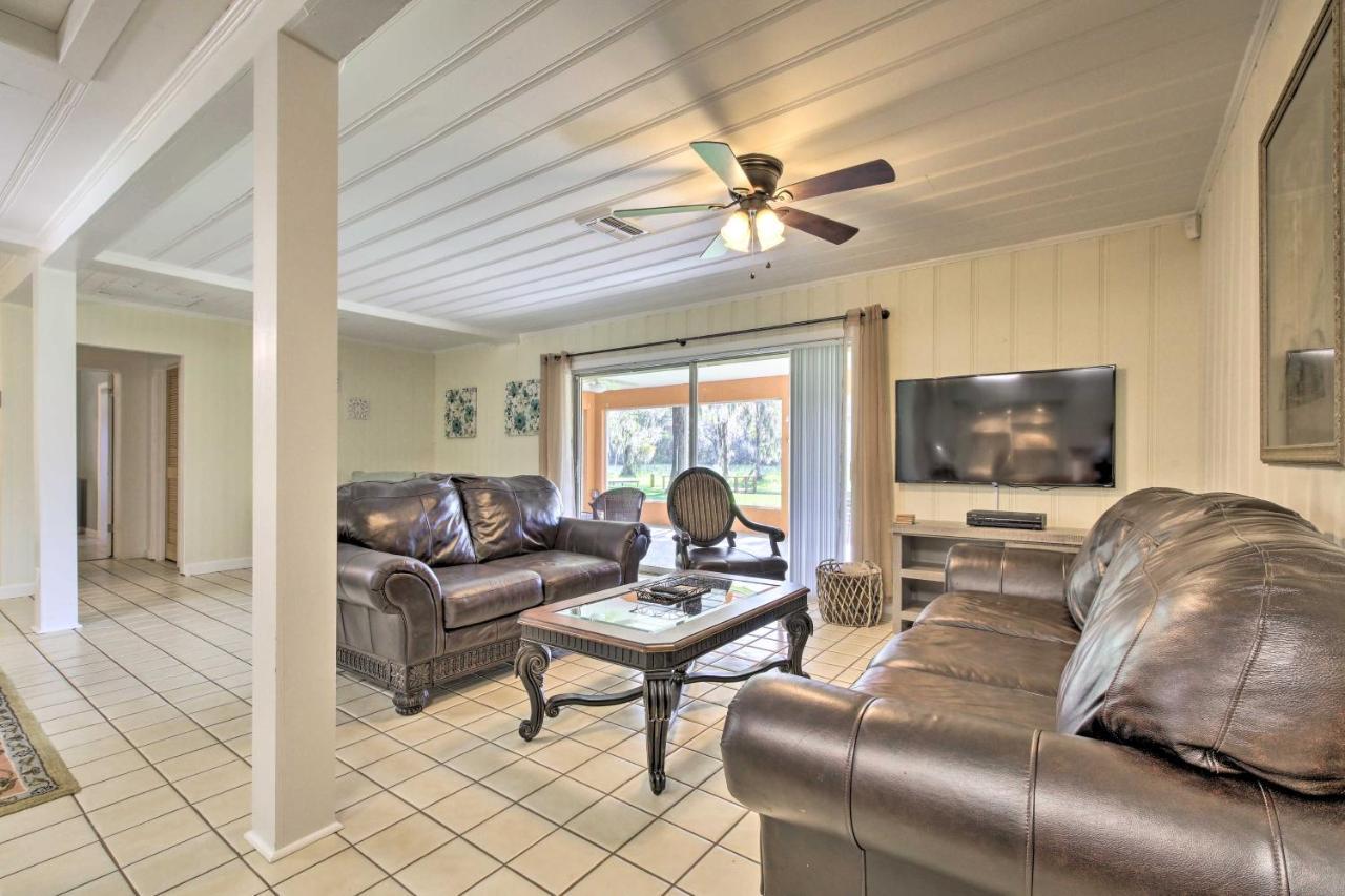 Rainbow River Oasis With Kayaks And Furnished Sunroom! Dunnellon Exteriör bild