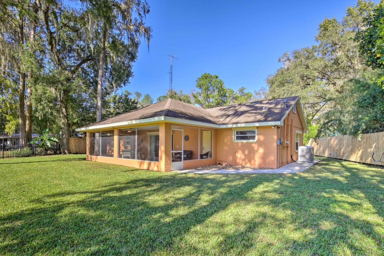 Rainbow River Oasis With Kayaks And Furnished Sunroom! Dunnellon Exteriör bild